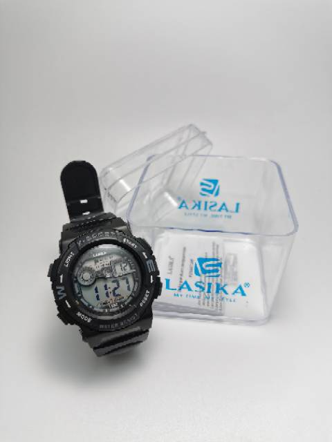 Jam tangan digital Remaja Sporty water Resist Lasika 899