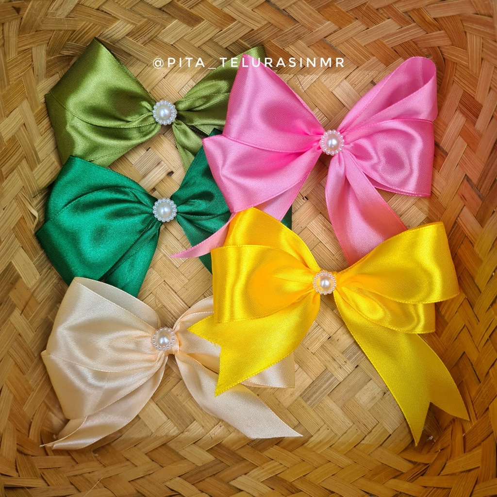 

PITA SATIN INSTANT SINGLE LAYER UNTUK HAMPERS PARCEL KADO / PITA IDUL FITRI LEBARAN