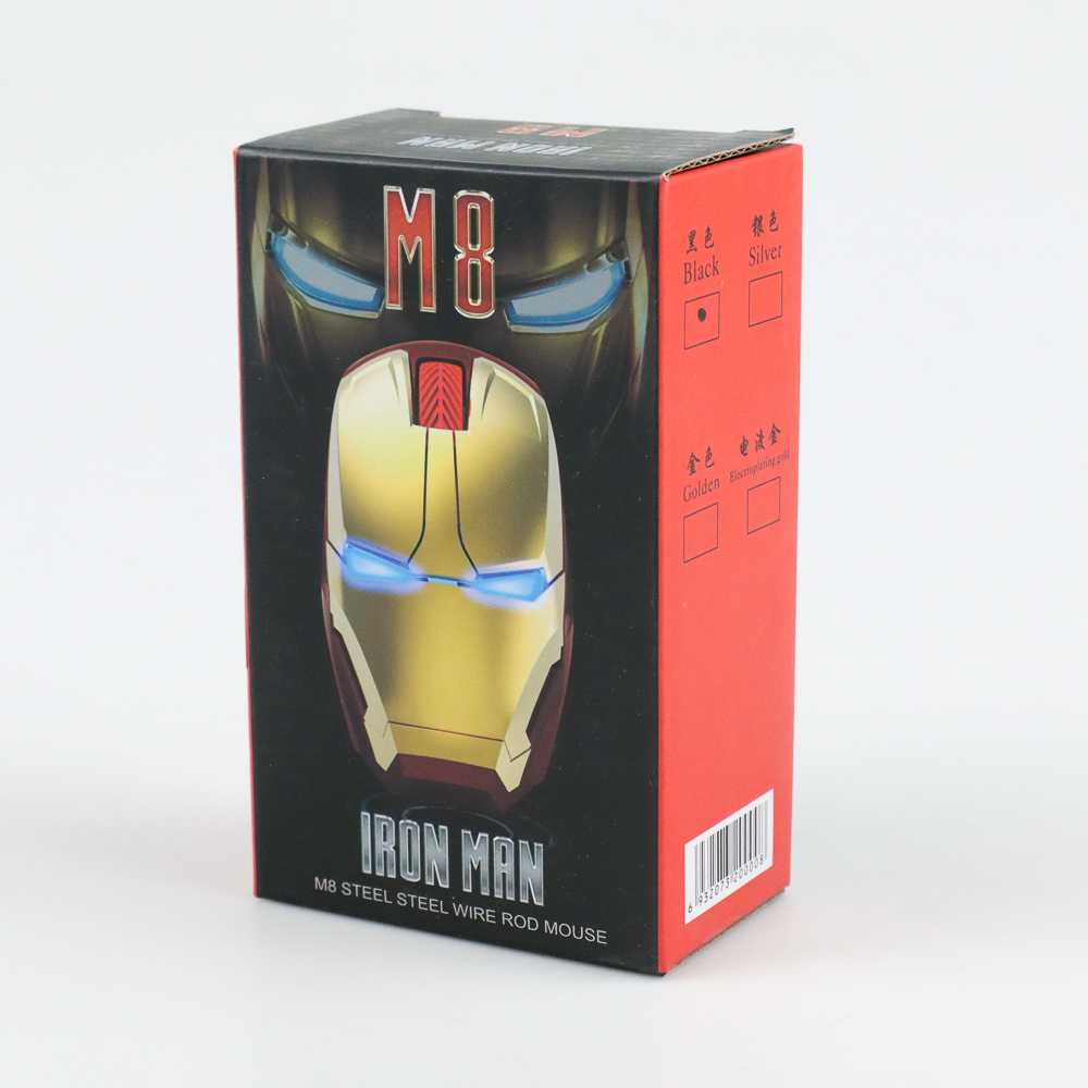 Taffware Mouse Wireless Optical Iron Man 2.4 Ghz - GFSK-M8 ( Al-Yusi )