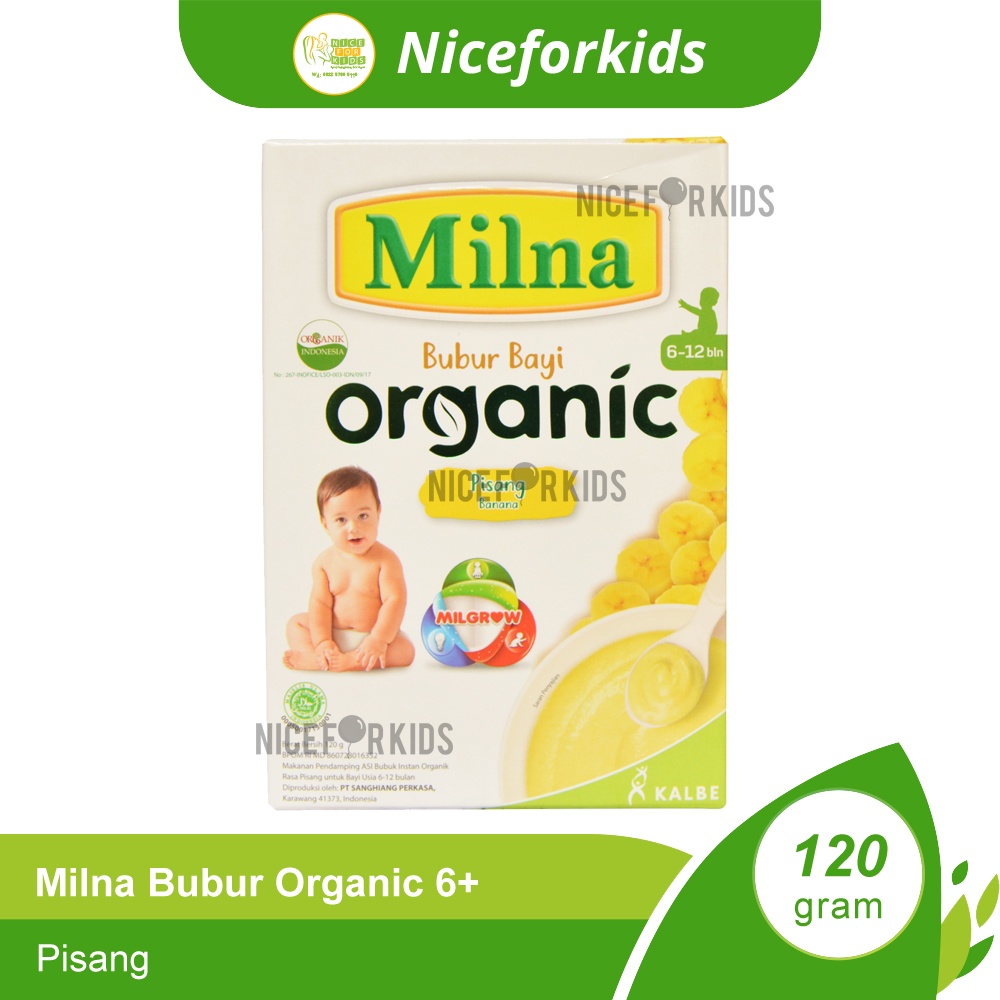 Milna Bubur Bayi Organic Bubur Bayi Instant Organik