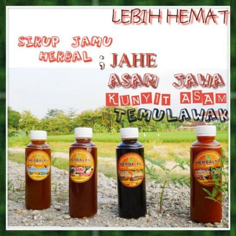 

sirup jahe 100% alami