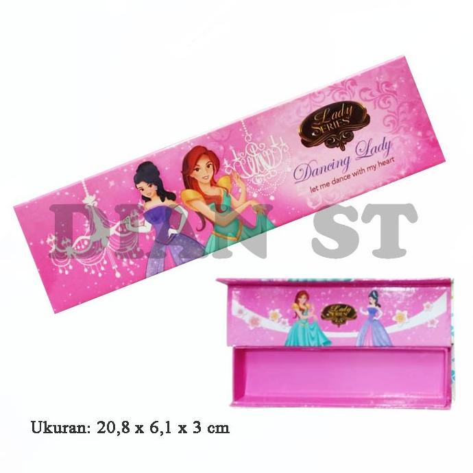 

Kotak Pensil / Tempat Pensil Magnet Mini Lady Series 4 - pc