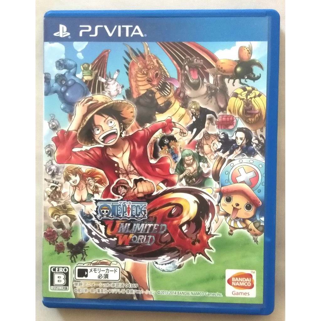Kaset PS Vita One Piece Unlimited World