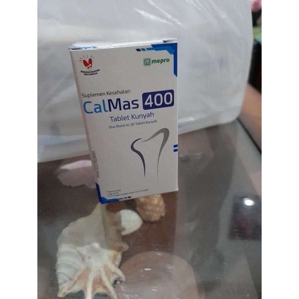 Calmas tablet kunyah 400 mg