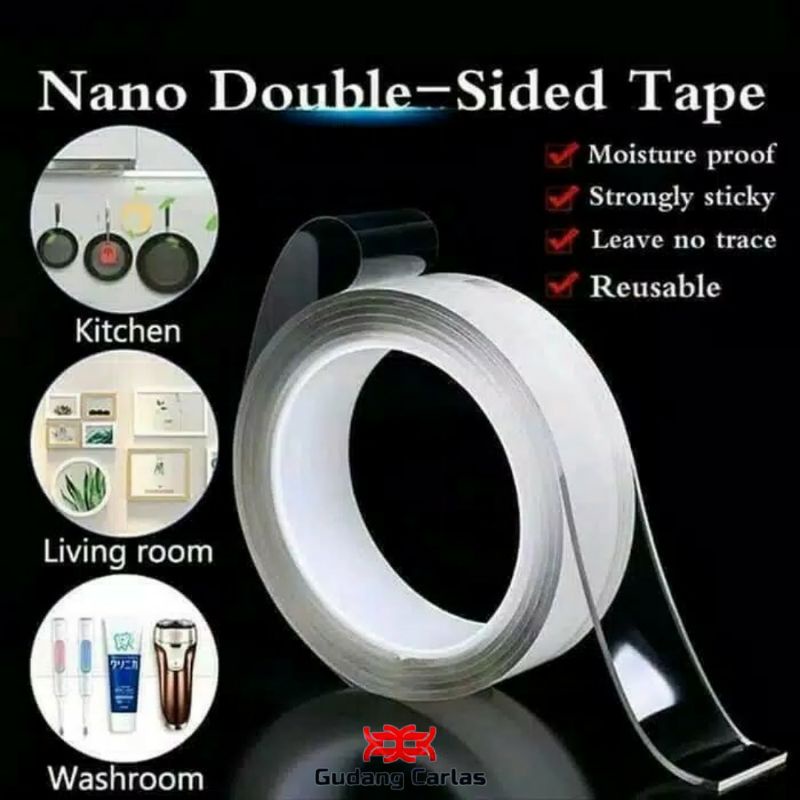 Nano DoubleTape Magic Merekat kuat 2 meter