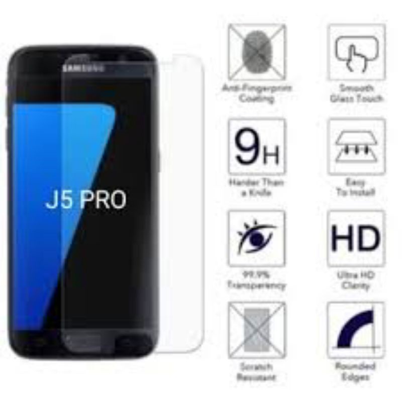 Tempered Glass Tg Bening Anti Gores Kaca Samsung J5 Pro Pelindung Layar Kaca Samsung J5 Pro Murah