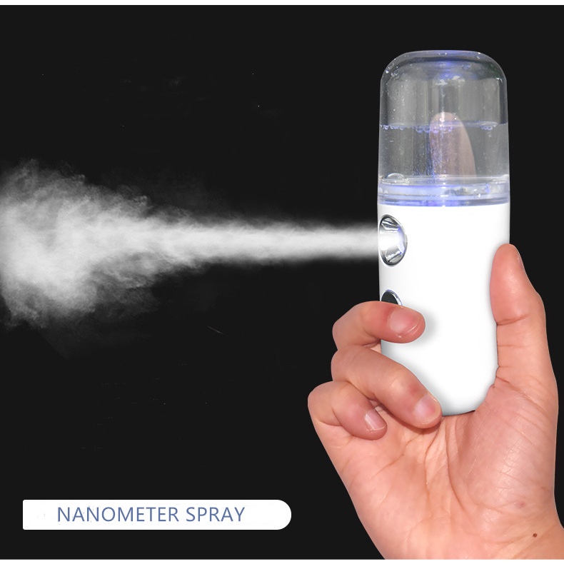 Nano Spray Wajah Nano Mist Spray Portable Difuser Nano Spray Perawatan Wajah Mini Colokan USB Nano Wajah