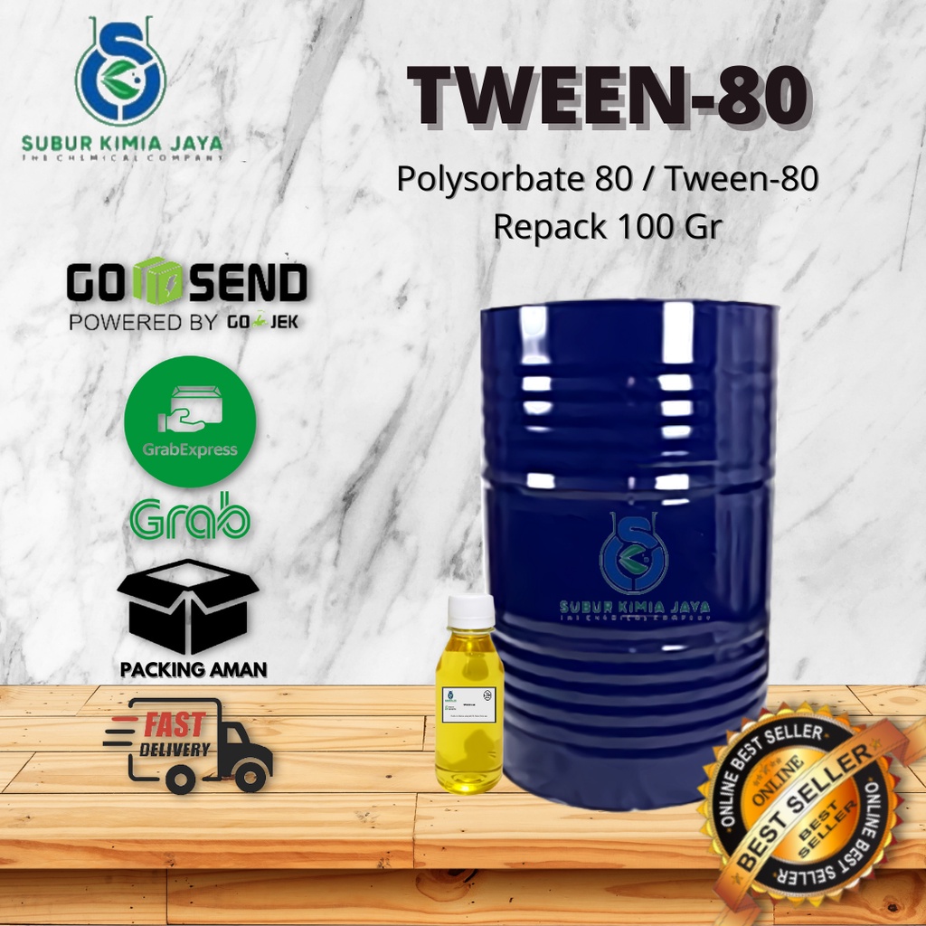 

Polysorbate 80 / Tween 80 (100 gr) Premium