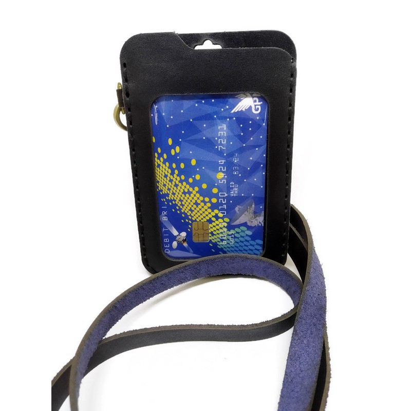

iD card holder kulit asli,name tag kulit asli