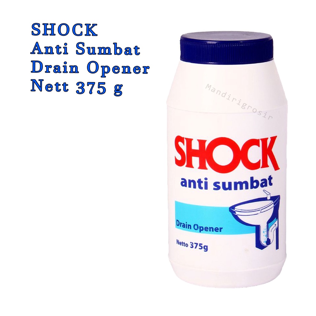 Bubuk pembersih * Shock *  Anti Sumbat * Drain Opener *375g