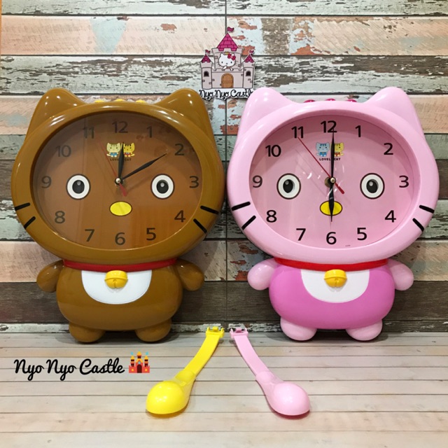 Jam Dinding Kucing Ekor Goyang 🐱