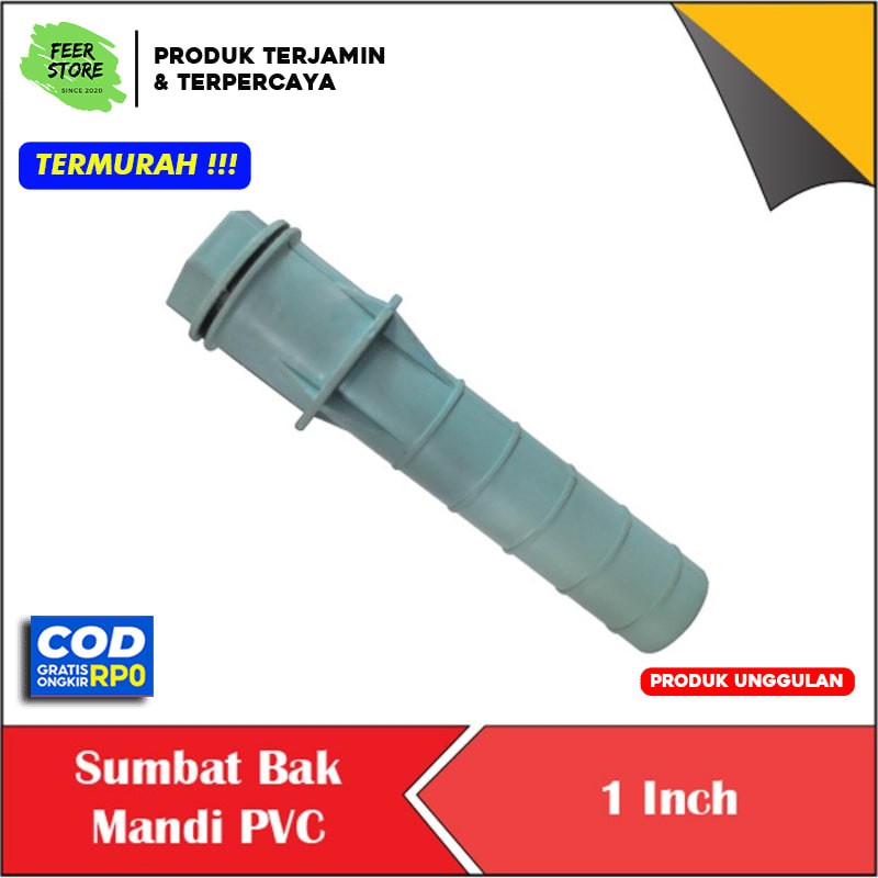BOCORAN BAK / SUMBAT BAK MANDI PVC JUMBO 1 / BIASA 3/4