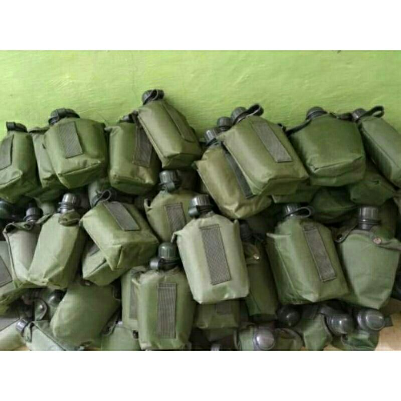 Veples/Botol Air Minum Hijau TNI Original