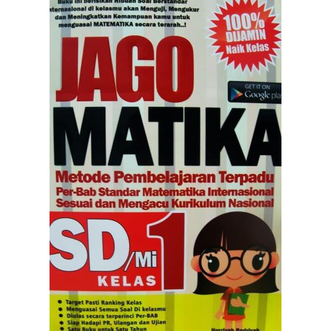 Buku Jual Soal Matematika Jago Matika Kelas 1 Sd Sesuai