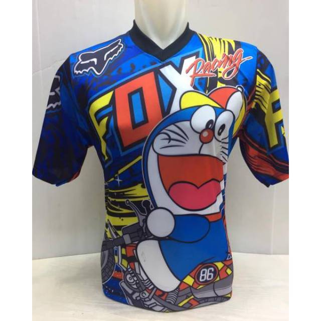 16 Foto Baju Racing  Doraemon  Arti Gambar