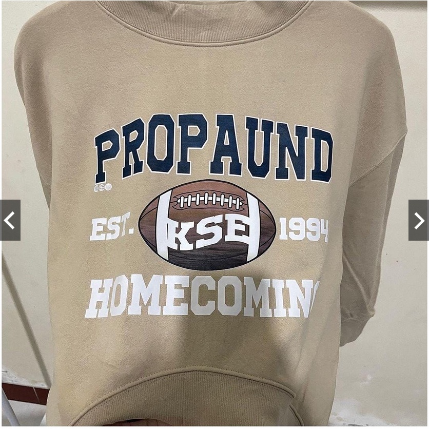 Sweater Homecoming Propaund - Bahan Fleece - Allsize