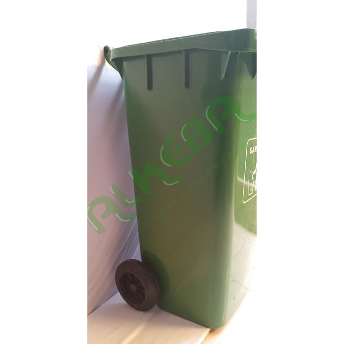 Dust Bin 120 Liter Hijau / Tempat Sampah 120 L Hijau