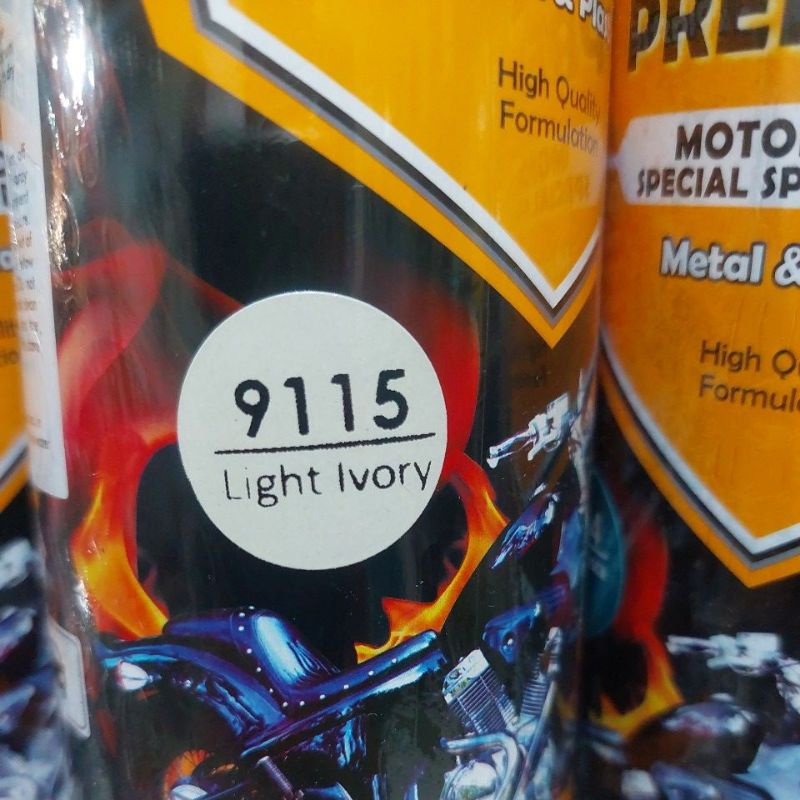 

Diton Premium Light Ivory 9115 Vespa Colors 400 ml Warna Gading / Putih Tulang