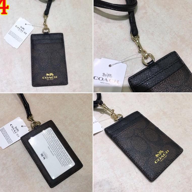 

<G-EUO} <☀} card holder / Coach F65573 original/ Kartu kerja /tag / lanyard/ name tag holder/ID Card holder <⭐️⭐️⭐️⭐️⭐️}