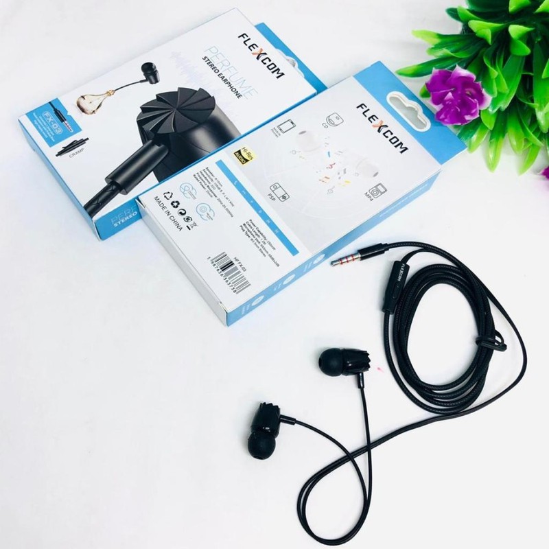 Fleco Headset Earphone  Handsfree HF FLEXCOM FX-03 FX03 FX 03