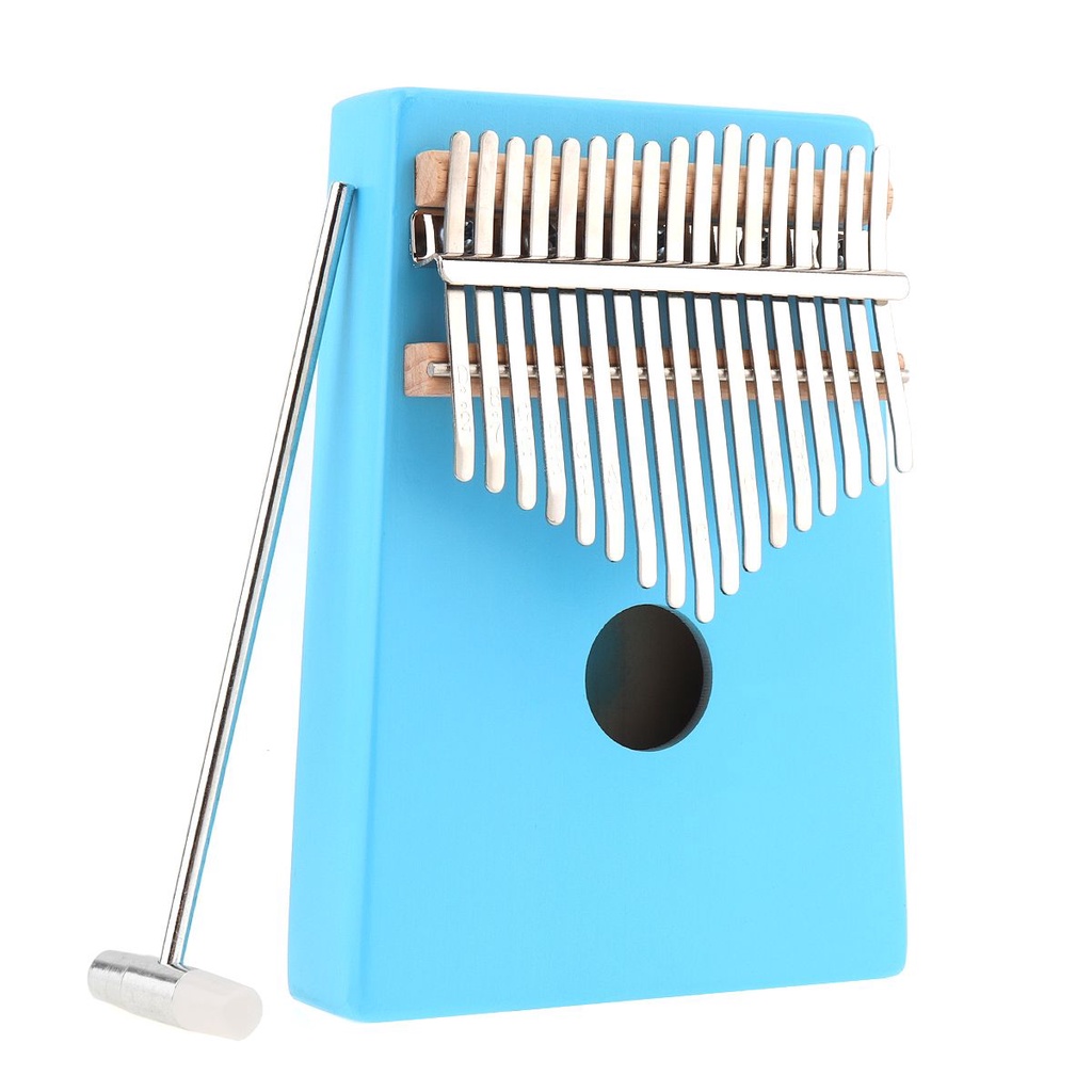 Kalimba Piano Jempol 17 Kunci Bahan Kayu Pinus 3 Warna