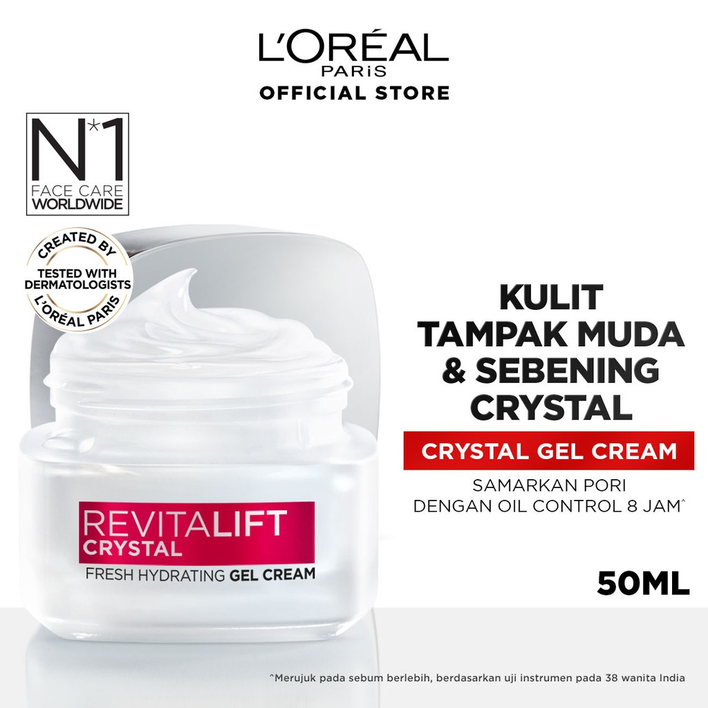 L'oreal Revitalift Crystal Fresh Hydrating Gel Cream