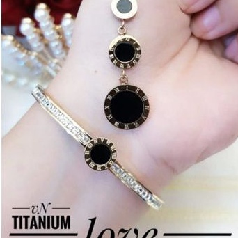 TiTanium set gelang kalung t528