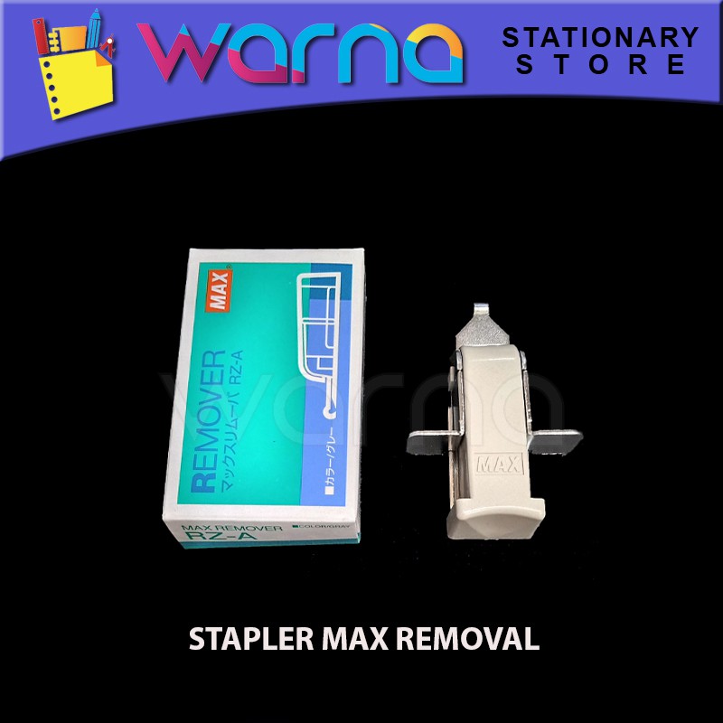 

STAPLER MAX REMOVAL