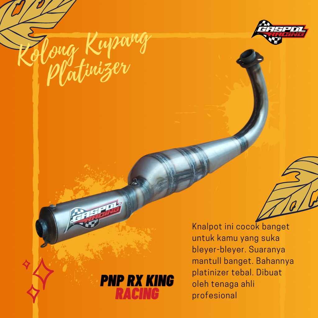 Knalpot RX King Kolong Kupang Racing RX Spesial untuk Bleyer Bleyeran Istimewa Harga Grosir Gaspol