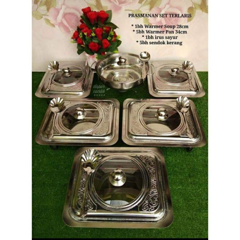 

Prasmanan set batik 6 pc
