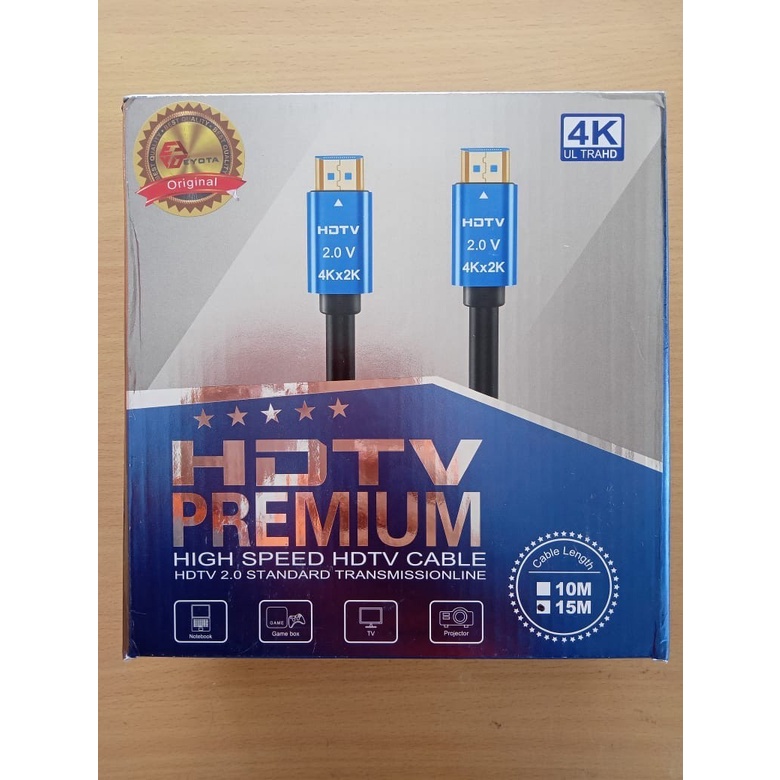 Kabel HDMI 15Meter 4k Ultra HD Versi 2.0