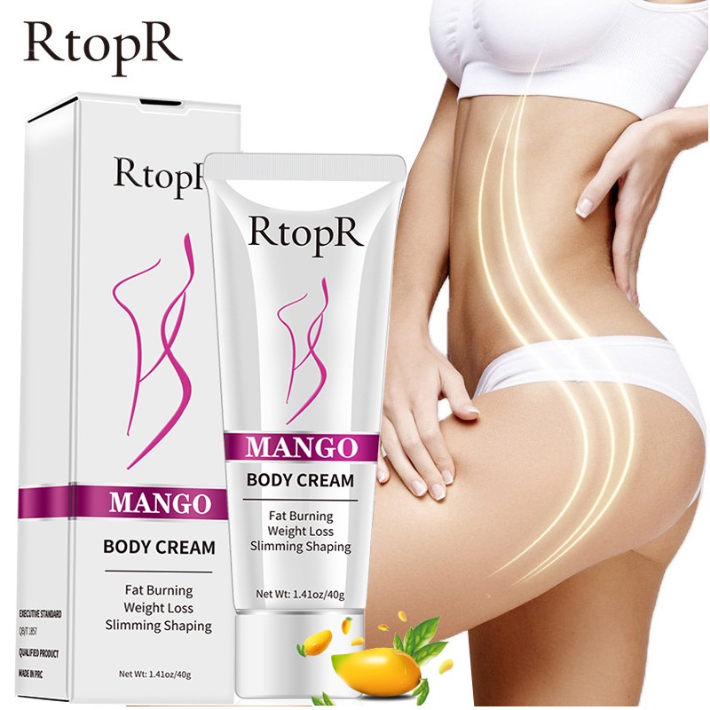 Rtopr Krim Slimming pinggang krim panas untuk menurunkan berat badan Slimming Weight Lose Body Cream Shaping Create Beautiful