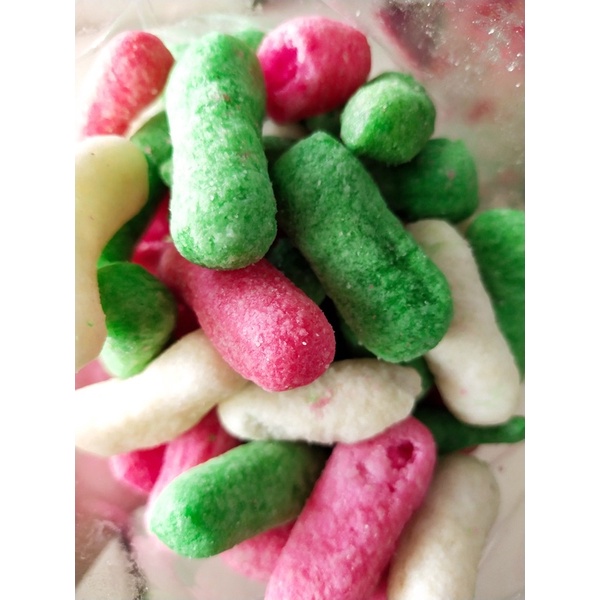 

KERUPUK TAI KUCING WARNA @200GR