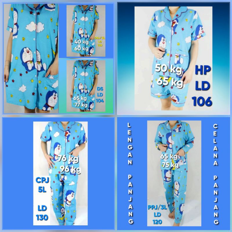 Set couple piyama setelan/stelan katun jepang star moon lonceng