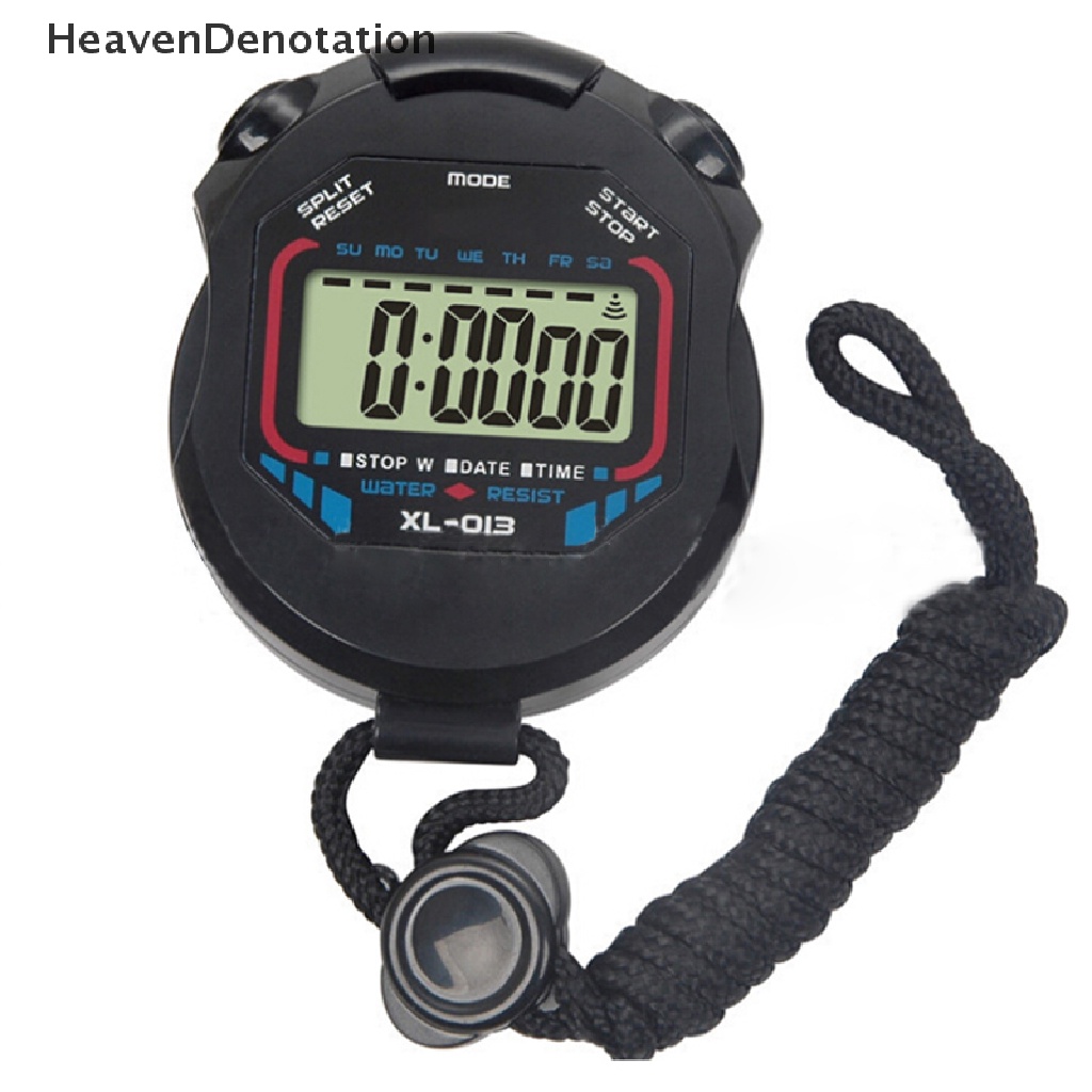 (Heavendenotation) Stopwatch Digital Dengan Layar Lcd