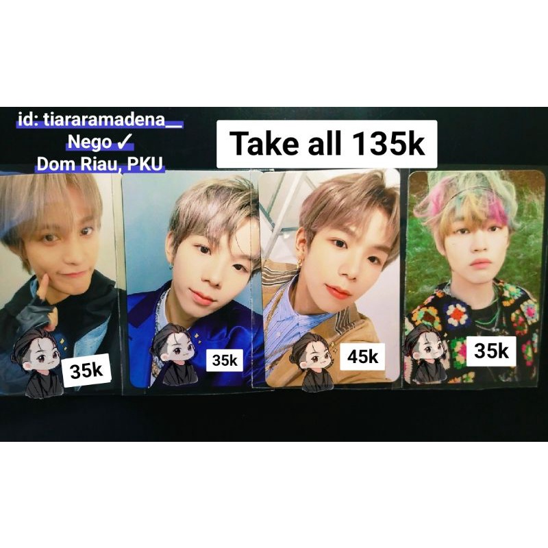 PHOTOCARD NCT Yangyang PB UniverseShotaro FutureShotaro DepartureChenle Future