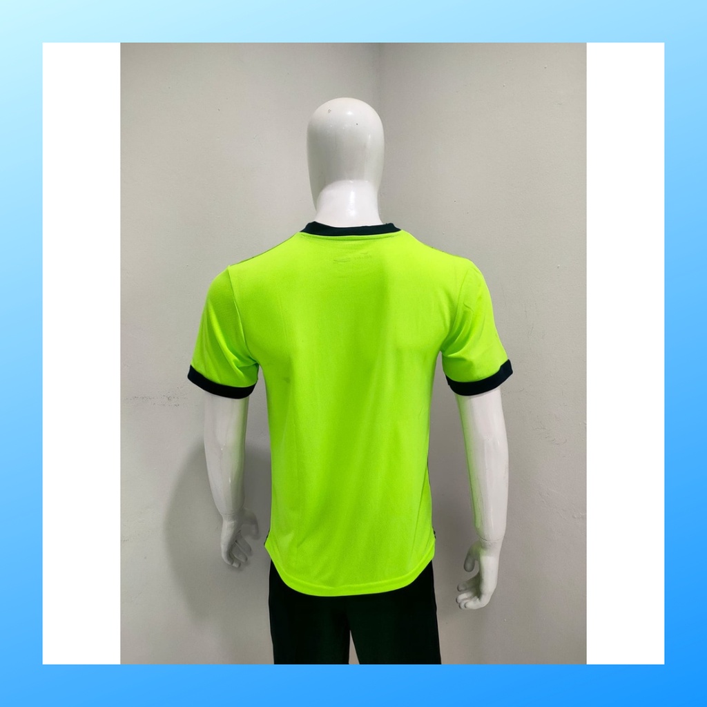 jersey futsal pria kaos sepak bola club baju atasan wanita dewasa t-shirt seragam custom jersy outfit klub olahraga gym kostum jogging jarsey soccer pakaian fitness oblong sports suit apparel NK160 stabilo