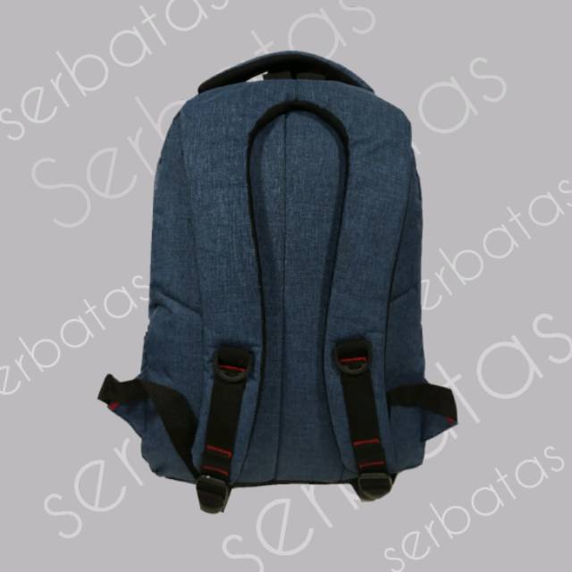 Tas ransel pria Backpack tas laptop polo AL'F 029