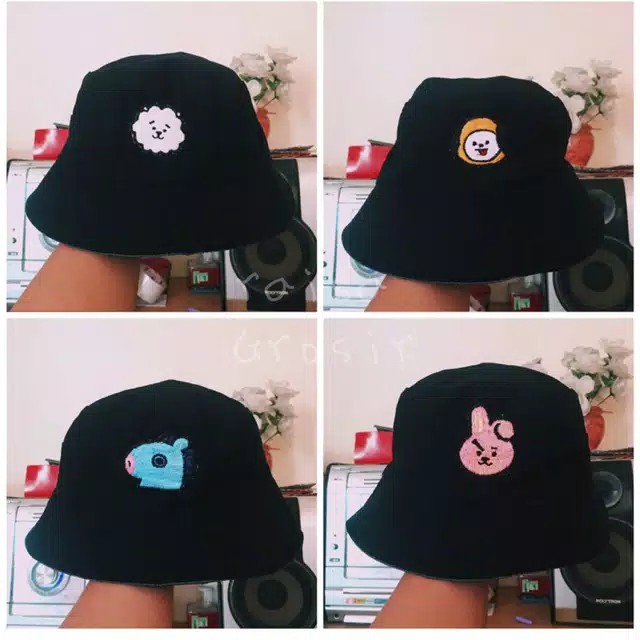 TOPI BUCKET HAT BTS BT21