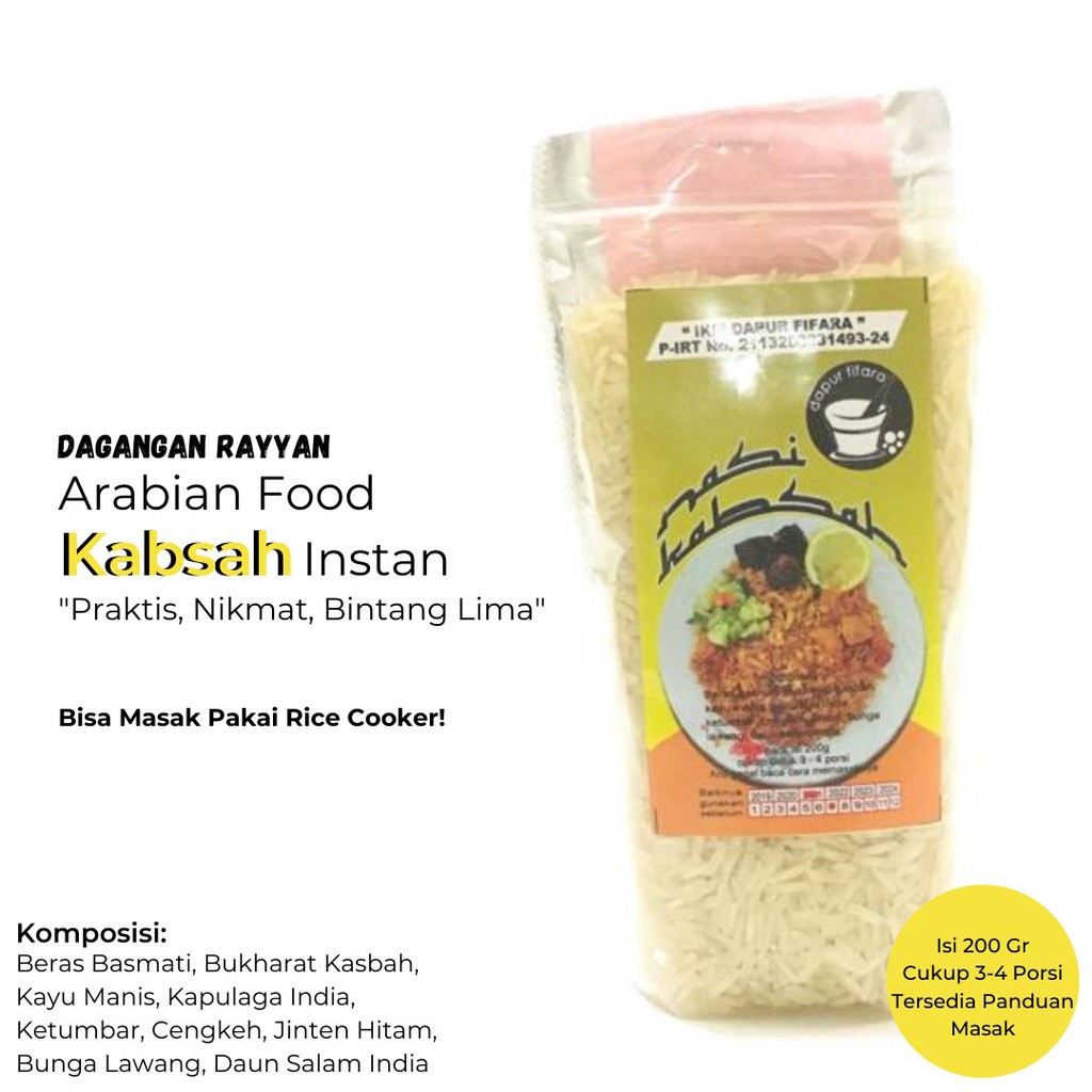 

Nasi Kabsah Instan