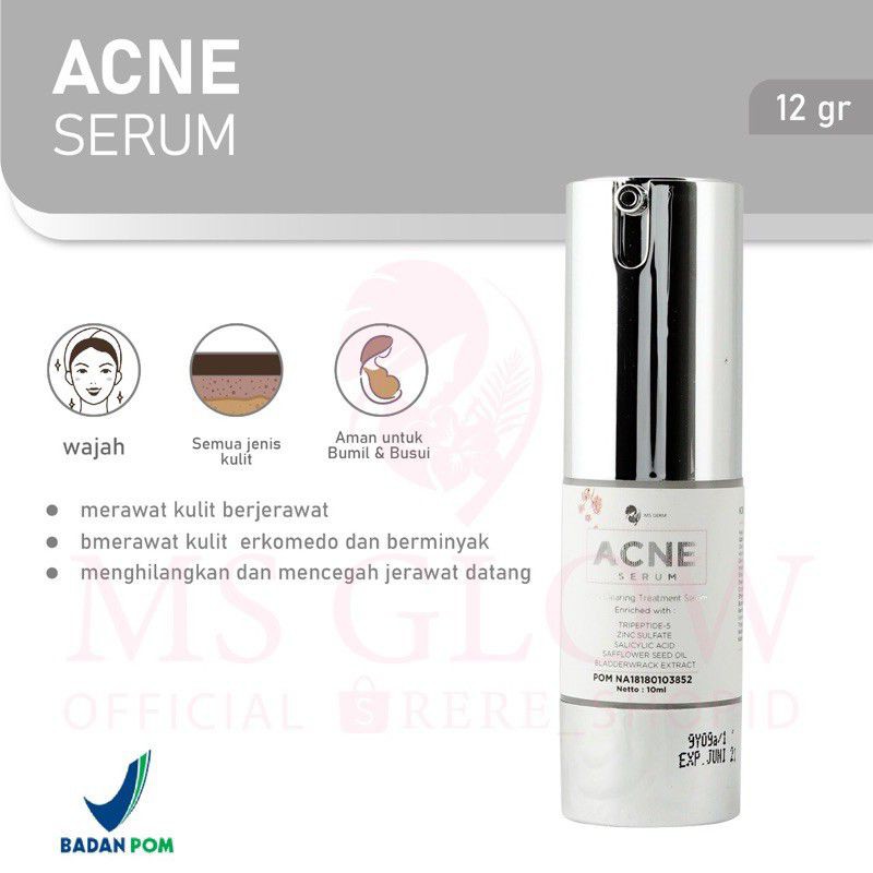 ACNE SERUM MS GLOW/ SERUM ACNE/ MS GLOW ORIGINAL