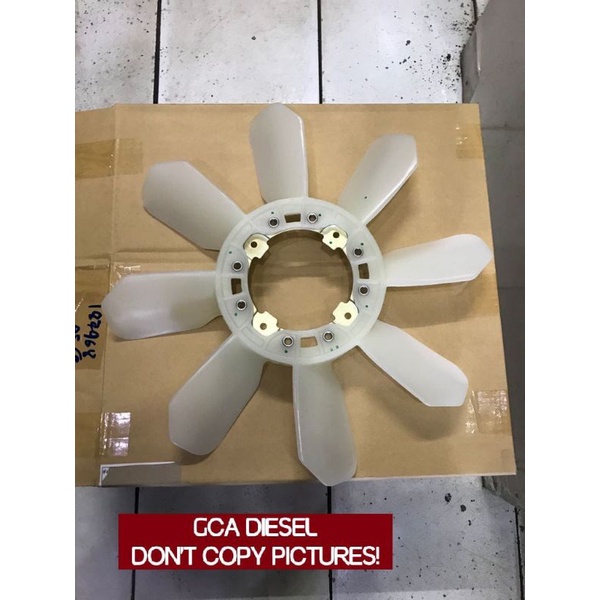 Kipas radiator dmax 4JH 4JH1 4JG Asli