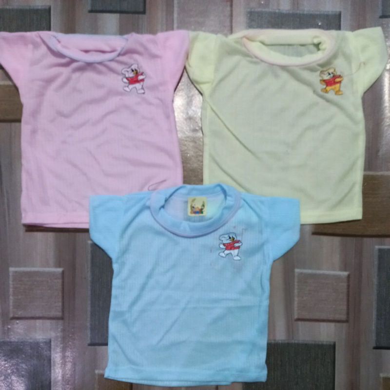 [3pcs] Oblong salur bayi murah kaos