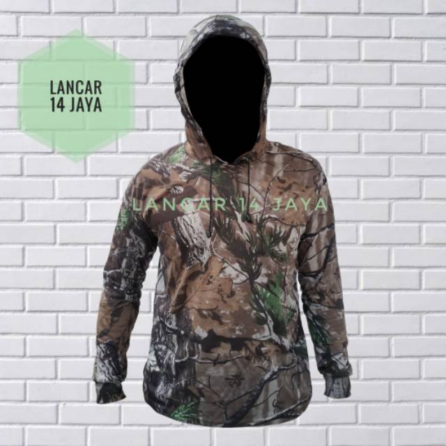 Kaos Hoodie Camo Perbakin Loreng Camo NEW