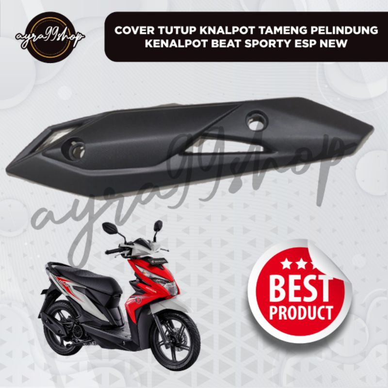 TAMENG KNALPOT COVER KNALPOT PELINDUNG KNALPOT HONDA BEAT FI 2012 UP BEAT ESP 2016 UP