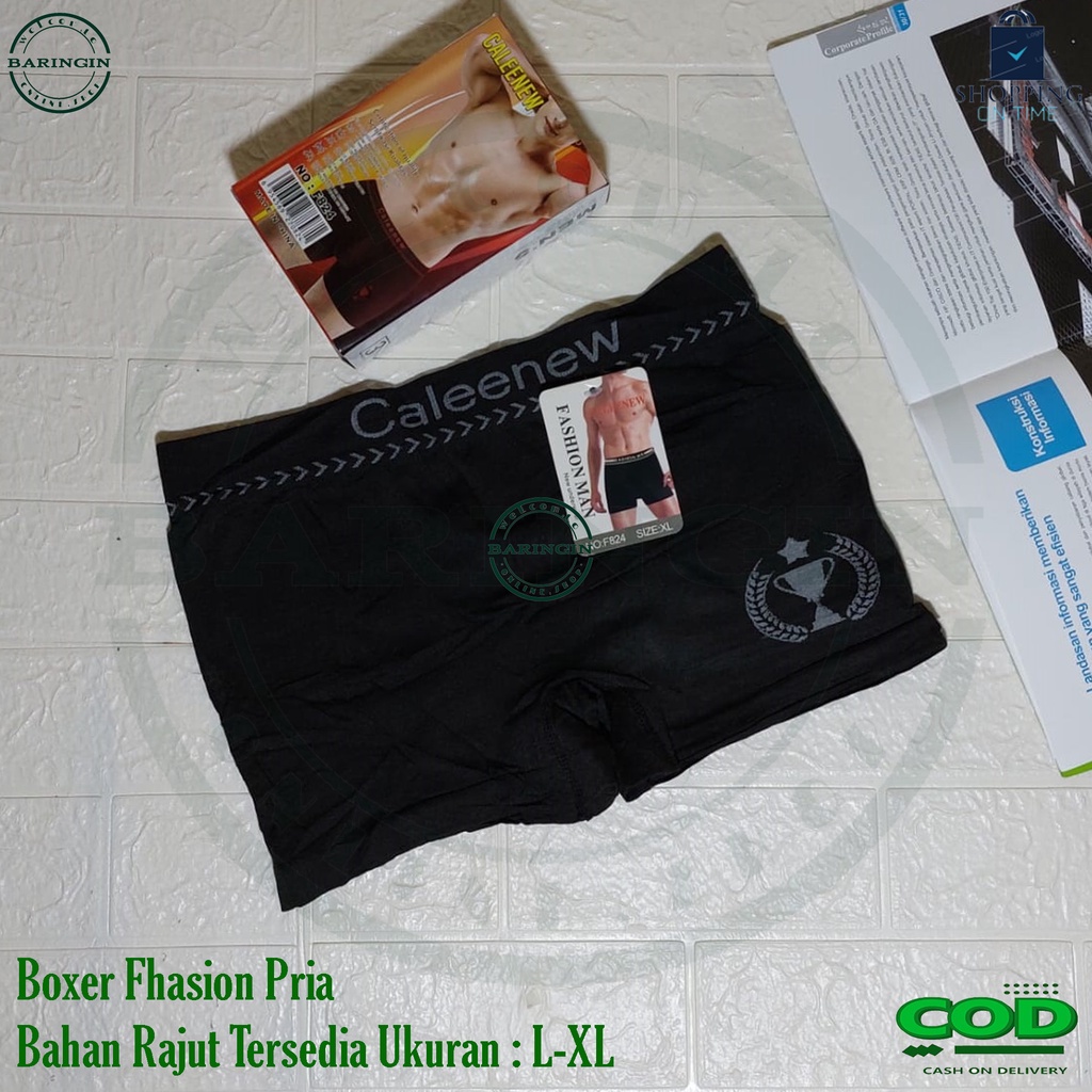 Boxer Pria Dewasa ISI 3 PCS Boxer pria Tanpa Jahitan-Boxer Cowok Distro-Celana Dalam Pria