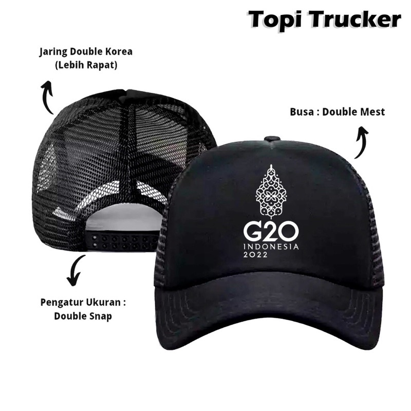 Topi Trucker G20 INDONESIA 2022