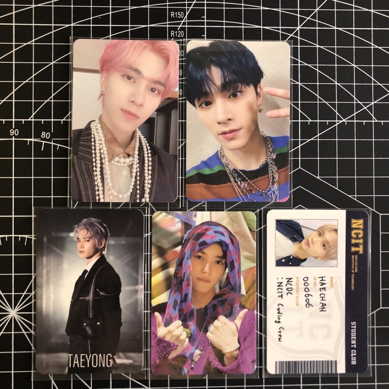 Hendery kihno hitchiker, Haechan NCIT Student Card