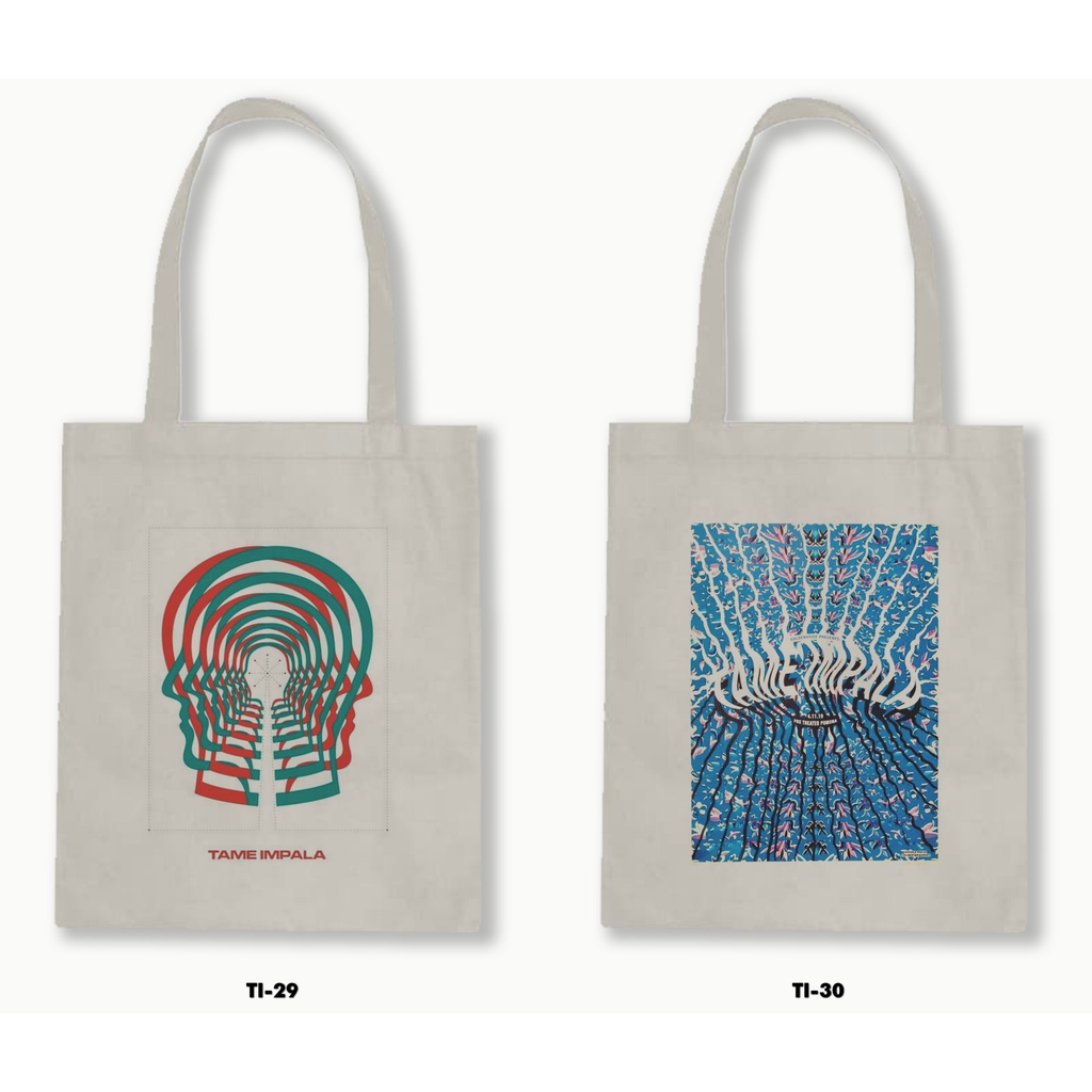 TOTE BAG BLACU - TAME IMPALA 02