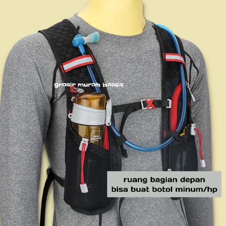 Tas Ransel Gendong Punggung Sepeda Motor Cross Speda Gowes MTB Hydropack Waterblader Tempat Air Minu